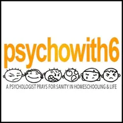 A group of people with different faces and the word psychowith 6.