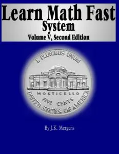 Book cover for Learn Math Fast System.