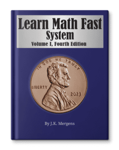 Learn Math Fast Volume 1 Fourth Edition
